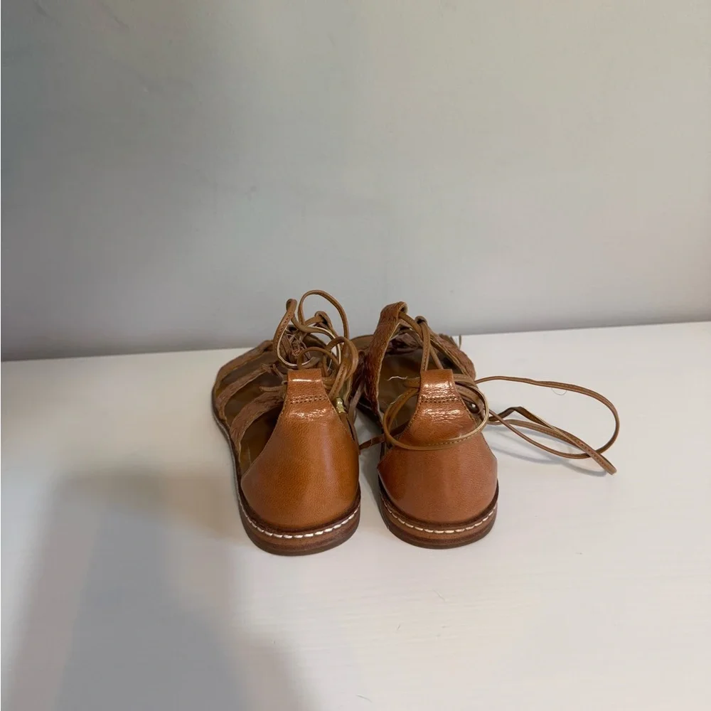 Michael Kors Tan Gladiator Sandals - Picture 2 of 4